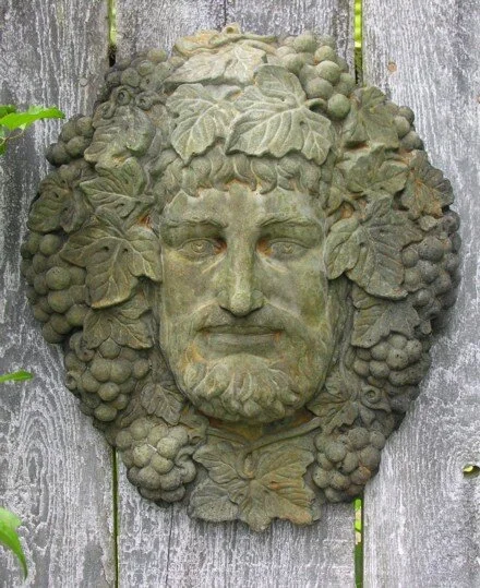 Bacchus — Greenman Stone